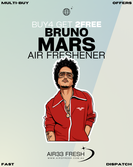 Bruno Mars Air Freshener