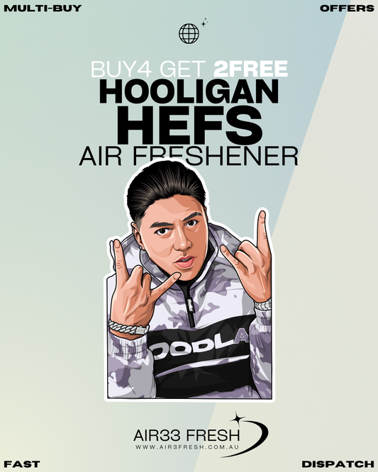 Hooligan Hefs Air Freshener