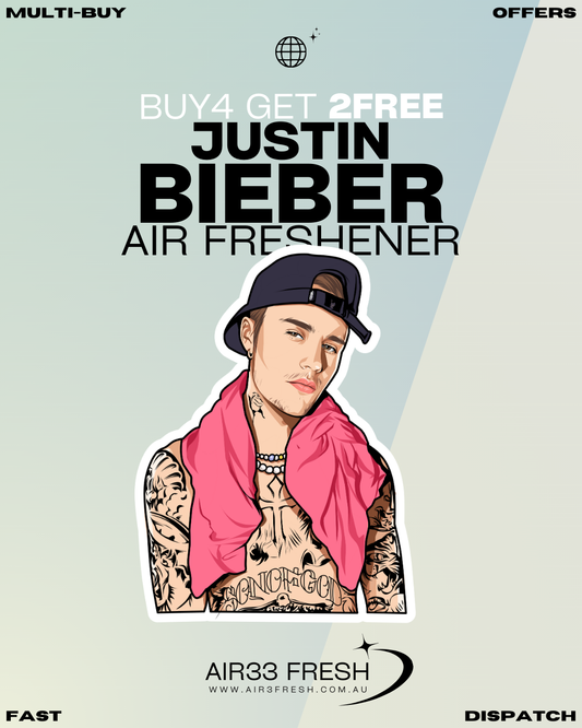 Justin Bieber Air Freshener