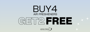 Buy4 Air Fresheners & Get 2 Free